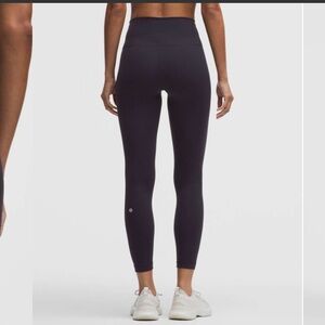 Lululemon black Wunder train 25” black leggings